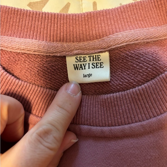 Doing My Best Sweatshirt by the brand See The Way I See. Barely worn. - Picture 2 of 3